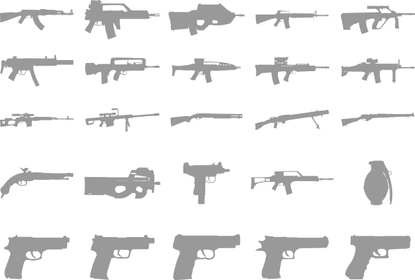 Guns Revolver (600x405), Png Download