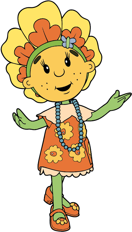 Fifi And The Flowertots Clip Art Cartoon Clip Art - Primrose Fifi Flowertots (441x766), Png Download