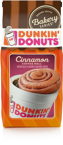 Cinnamon Coffee Roll - Dunkin Donuts Coffee Roll (271x492), Png Download