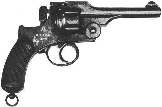 Japanese Type 26 - Type 26 Revolver (520x344), Png Download