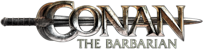Conan The Barbarian Image - Conan The Barbarian Title (800x310), Png Download