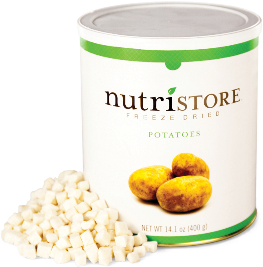 Potatoes - Freeze Dried - Freeze Dried Pineapple Nutristore #10 Can (913x1000), Png Download