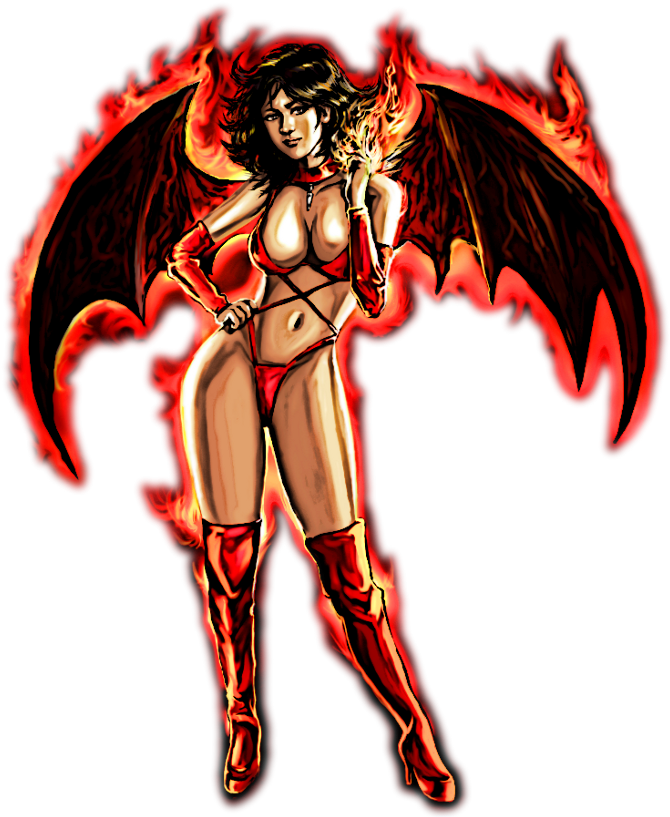 Succubus - Age Of Fear 2 Succubus (900x900), Png Download