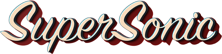 Super Sonic Logo (915x241), Png Download