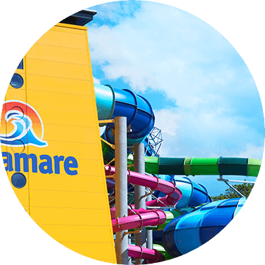 Alpamare Slides Homepage - Alpamare Aqua Park Saidia (380x380), Png Download
