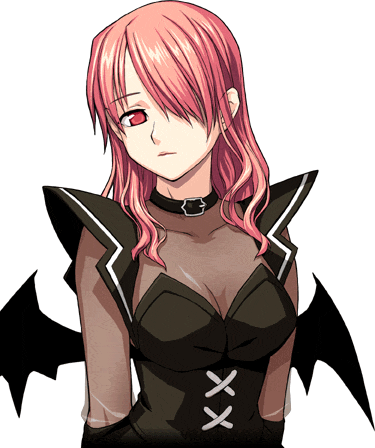 45, 2 August 2010 - Succubus Girl Anime Vampire (375x448), Png Download