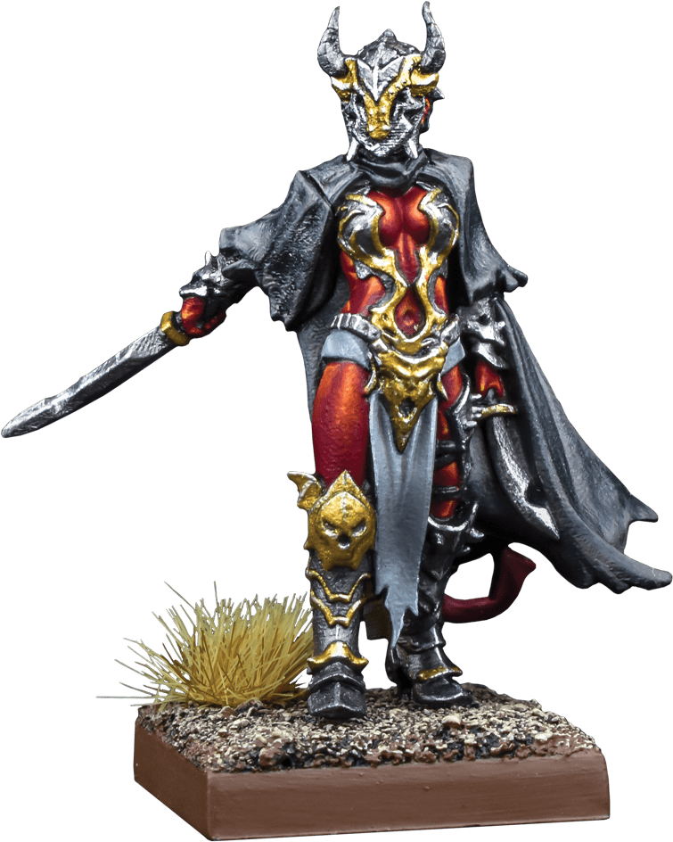Va Abyssal Succubus Lurker 2 Isolated - Mantic Games (1000x1000), Png Download
