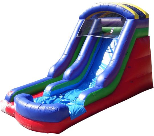 Backyard Water Slide - Ohio (546x480), Png Download
