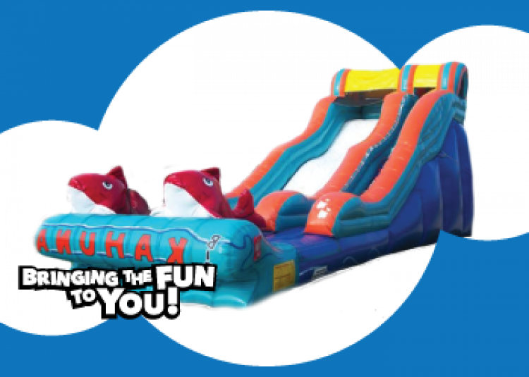 Big Kahuna Water Slide - Inflatable (750x535), Png Download
