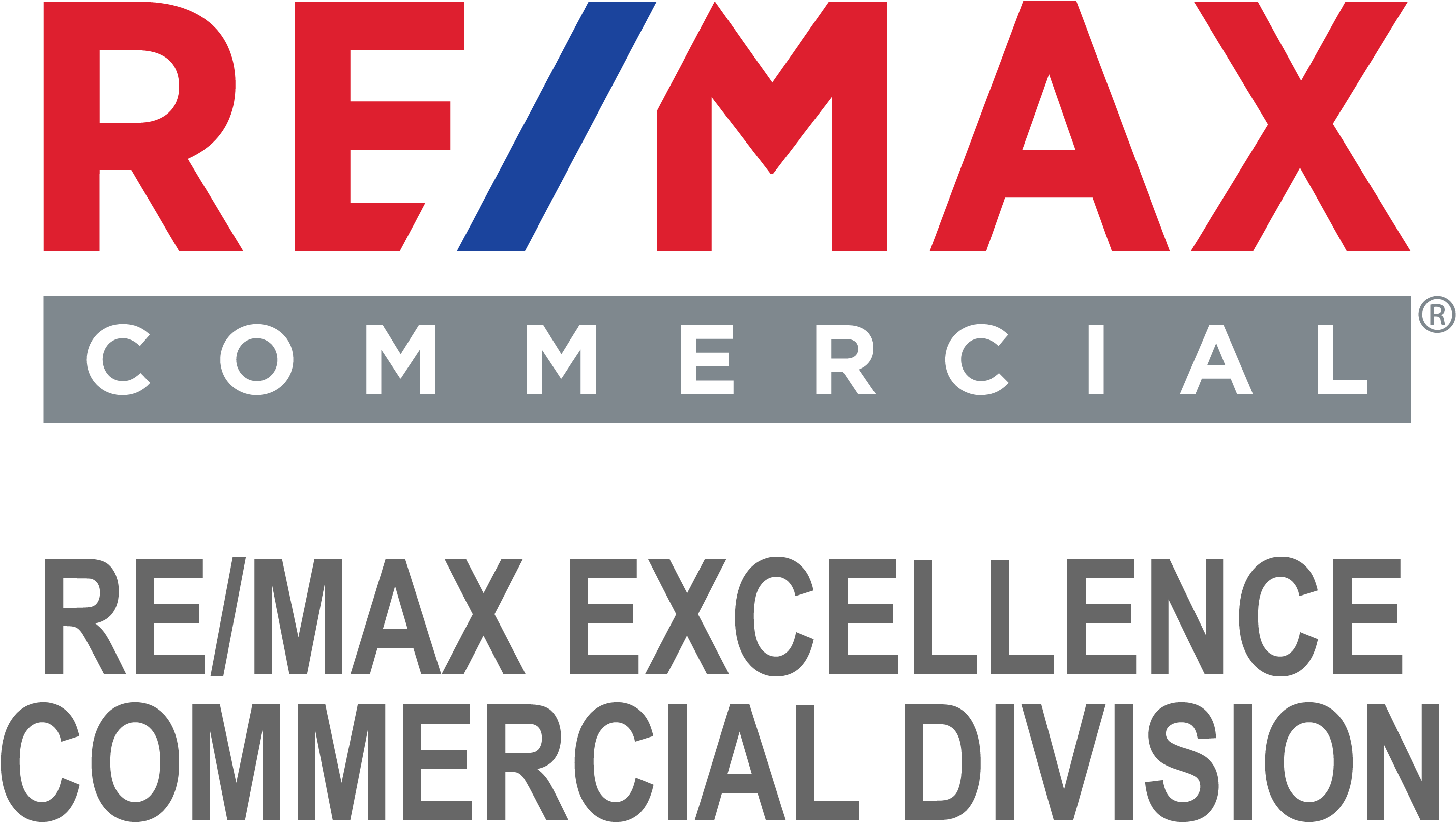 2018 Re/max Excellence Commercial Division - Remax Commercial Logo (2919x1729), Png Download