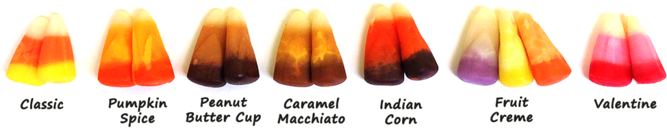 Candy Corn Varieties - Candy Corn (1024x234), Png Download