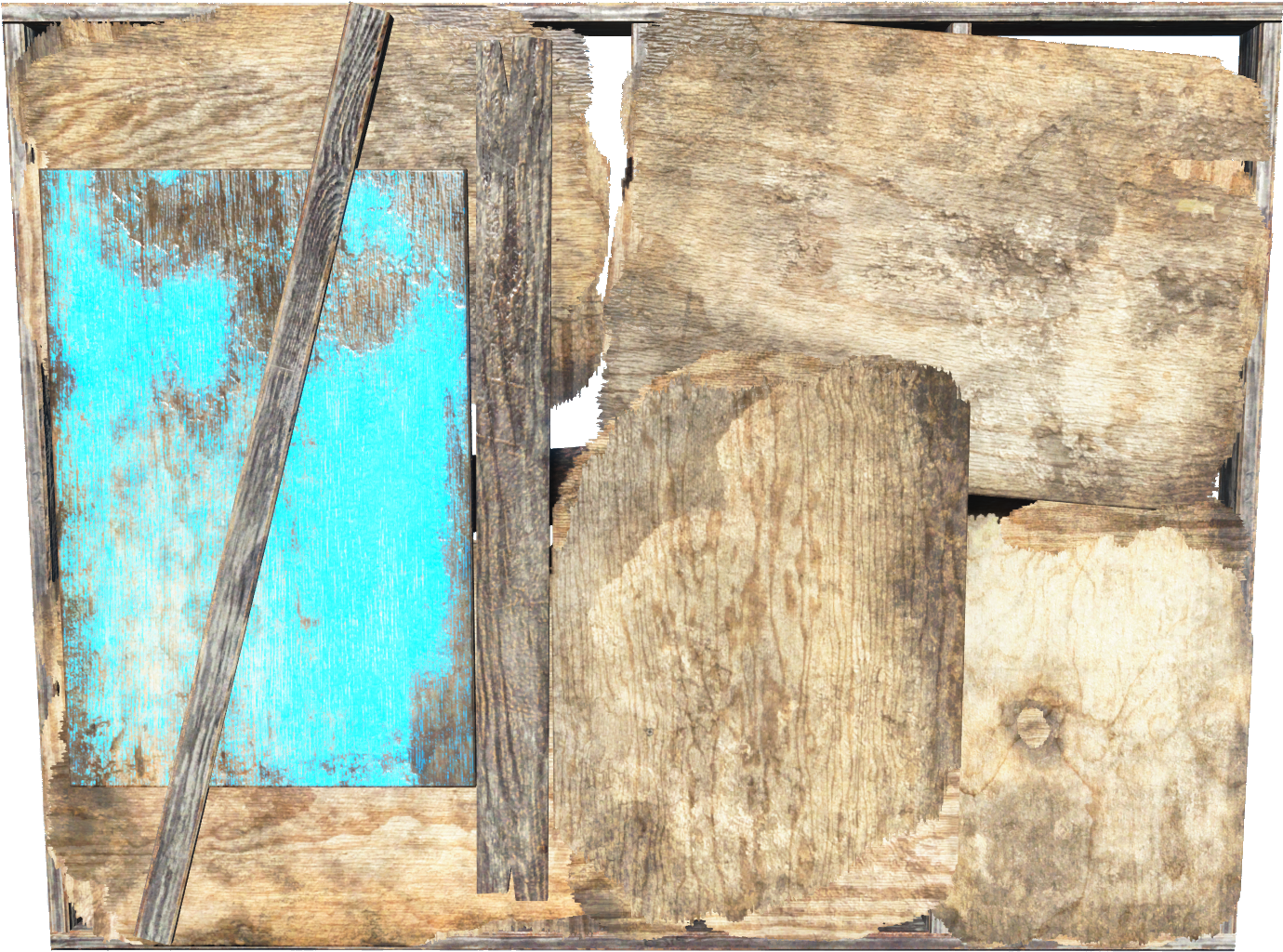 Fo4 Shack Wall Plywood - Plywood (1920x1080), Png Download