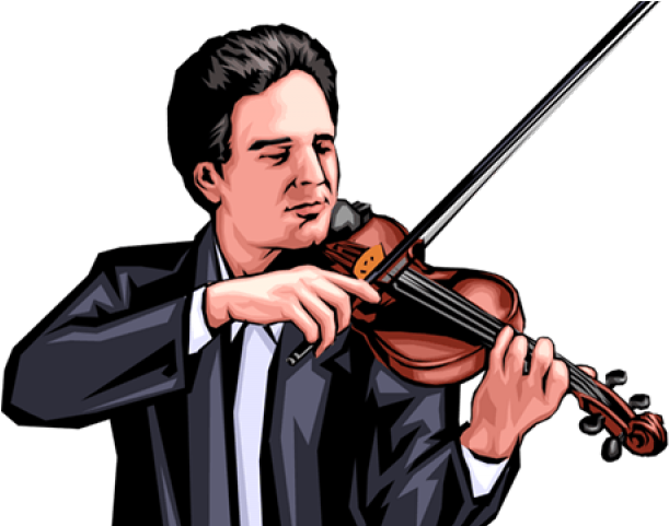 Violinist Clip Art (640x480), Png Download