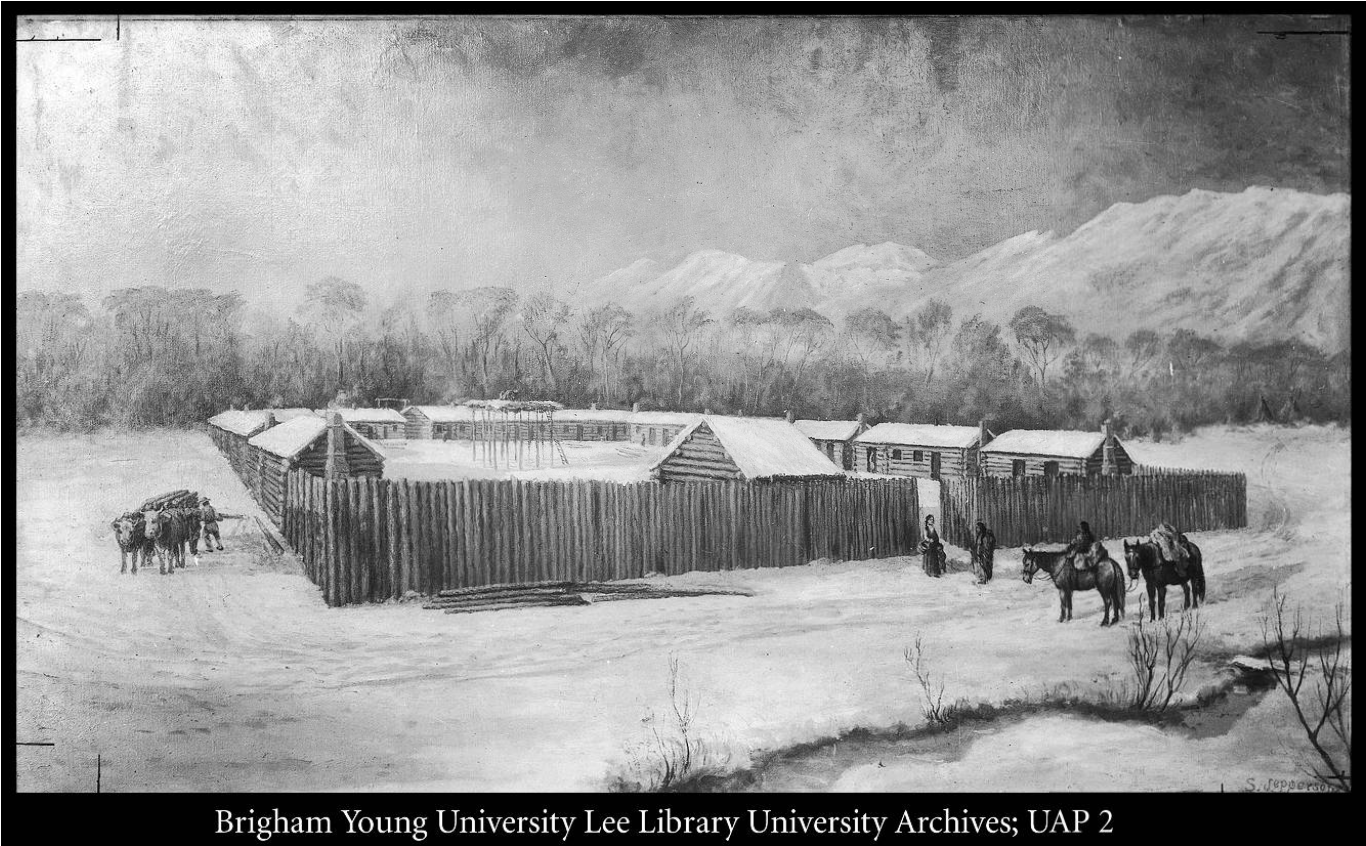 Fort Utah - Rural Area (1808x845), Png Download