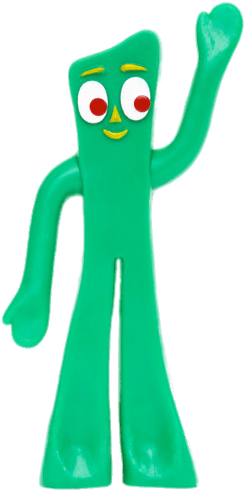 Download - Gumby And Pokey (500x500), Png Download