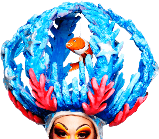 Priscilla The Musical Australia - Drag Queen (536x466), Png Download