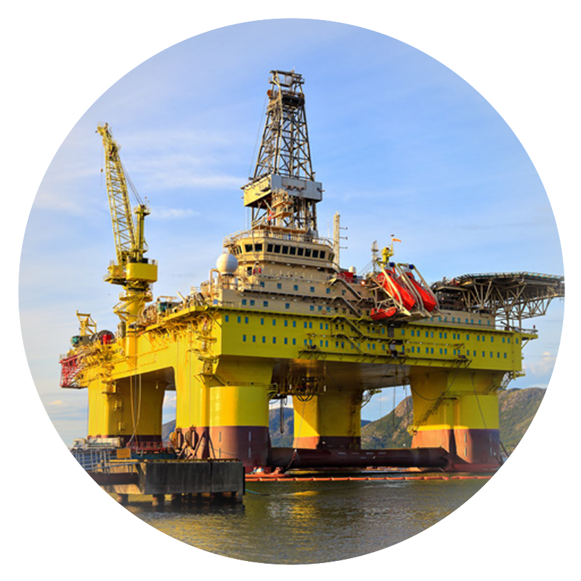 Download Case Study - Oil Platform (849x849), Png Download