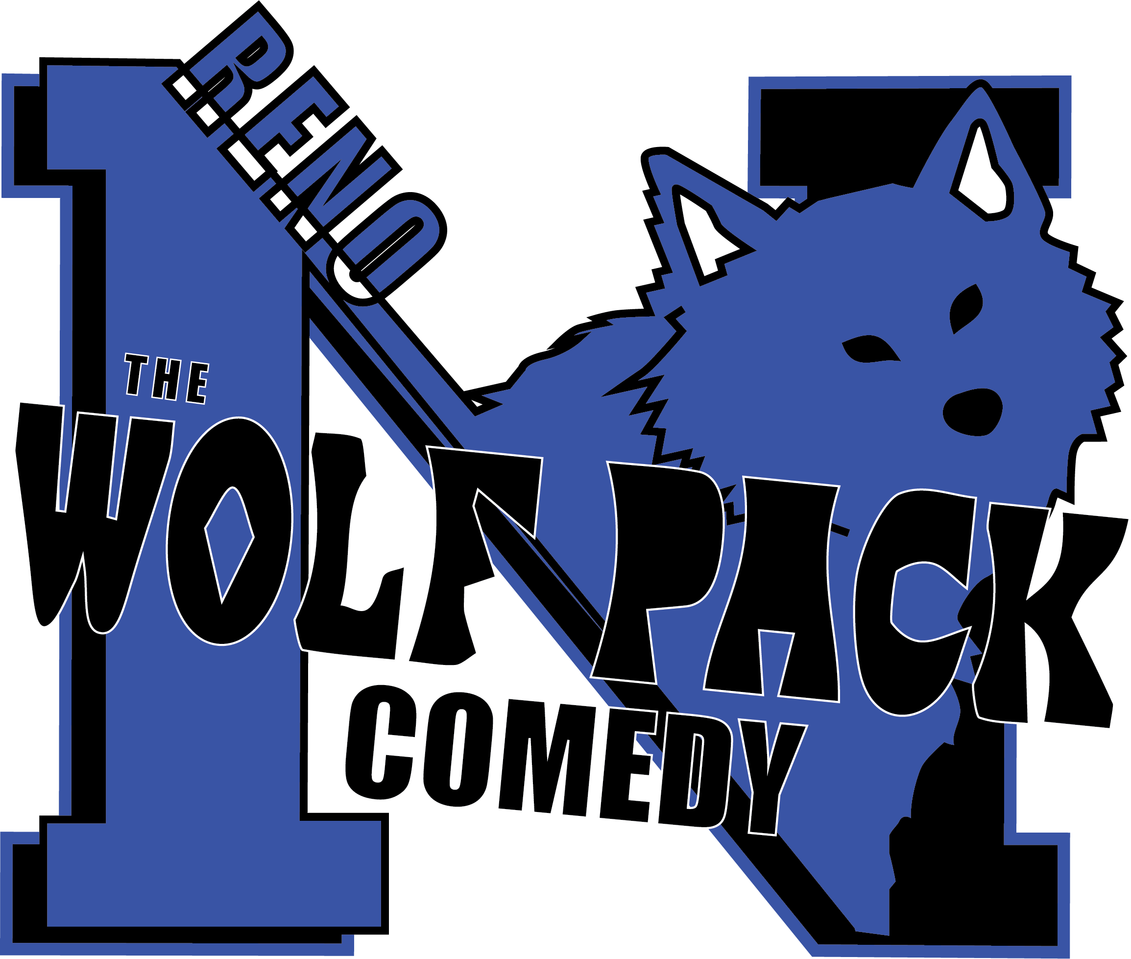 Wolf Pack Comedy - Wolf (2309x1957), Png Download