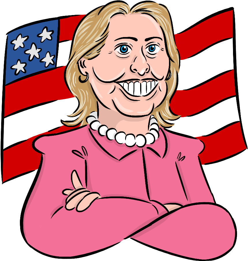 Hillary - Hillary Clinton (1000x1000), Png Download
