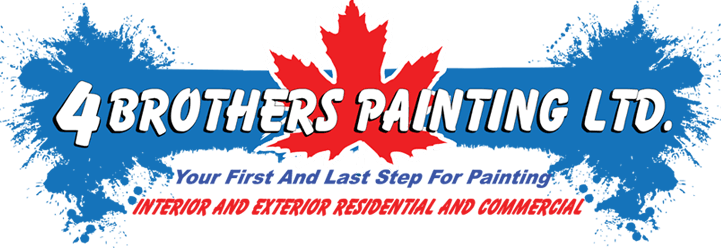 4 Brothers Painting, Stucco And Renovations Ltd - Edmonton (721x248), Png Download