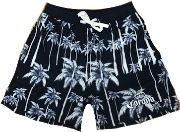 Corona Swim Trunks - Badehose Coronita Palms Für Männer (403x403), Png Download