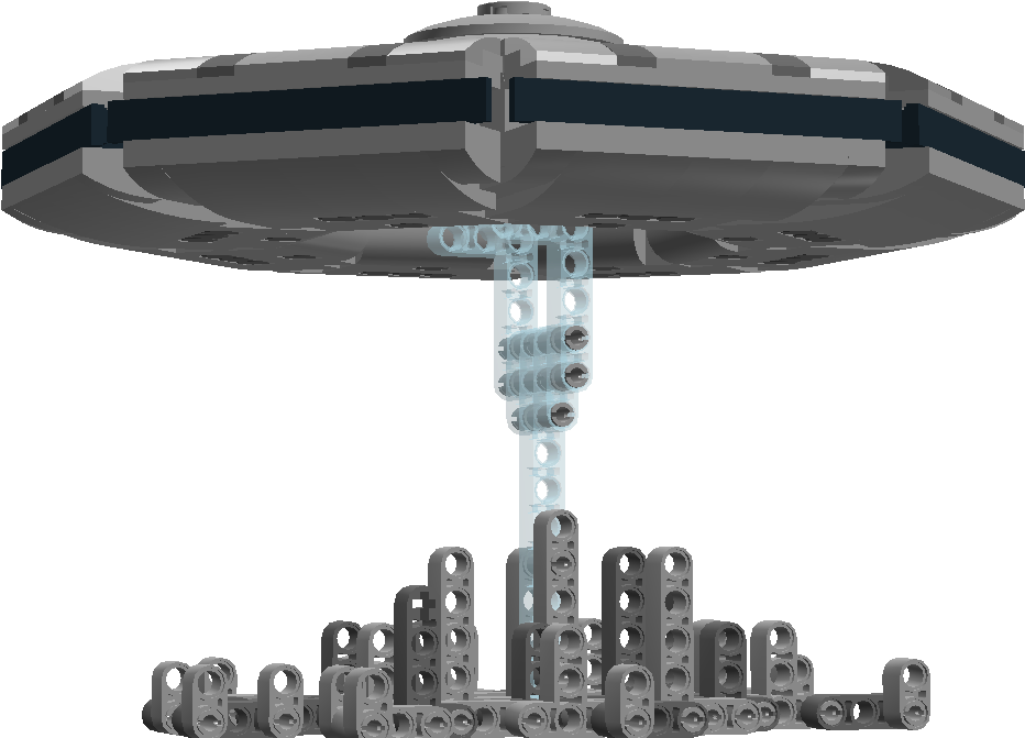 Mothership - Helicopter Rotor (1292x672), Png Download