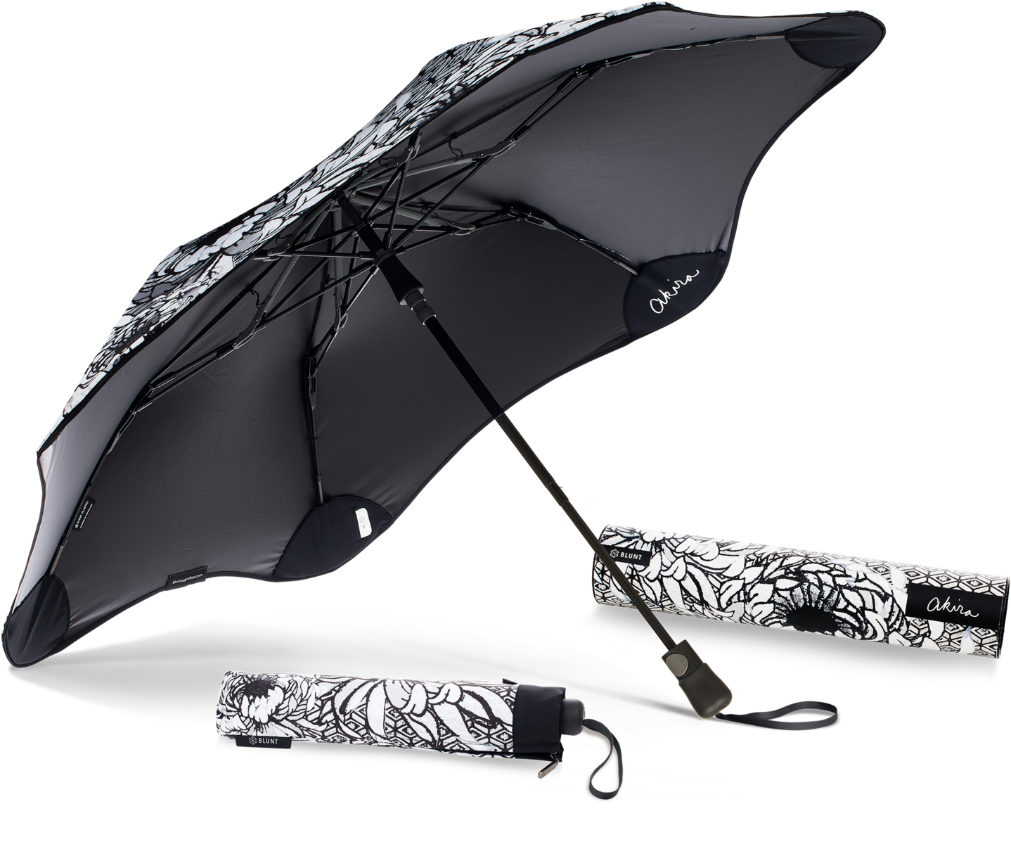 Blunt Umbrellas Limited Edition Akira Chrysanthemum - Blunt Umbrella (1440x1440), Png Download