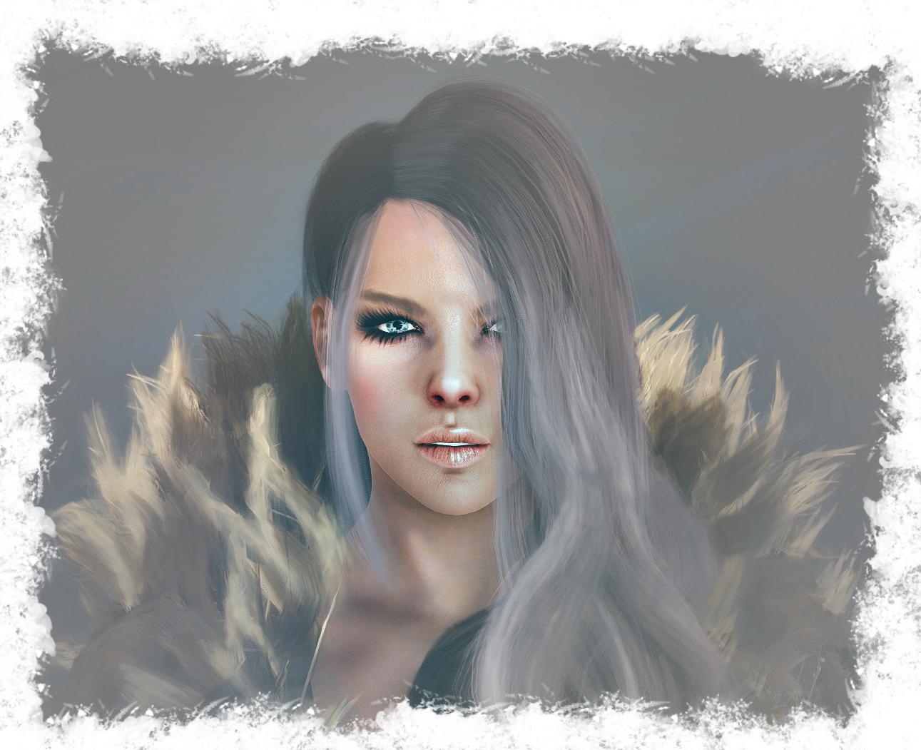 Black Dragon - Girl (1291x1051), Png Download