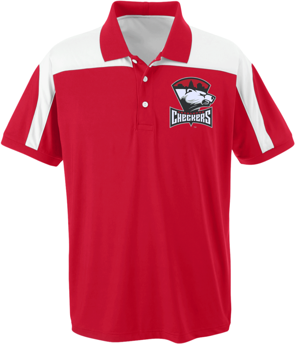 Charlotte Checkers Team 365 Colorblock Polo - Perry Ellis Men's Colorblock Polo (1155x1155), Png Download