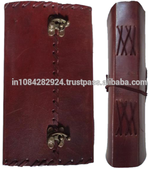 Dios Double Lock Leather Journal Diary For Multipurpose - Wallet (350x350), Png Download