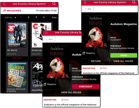 Browse, Checkout, Download And/or Read And Return Titles - Online Advertising (483x370), Png Download