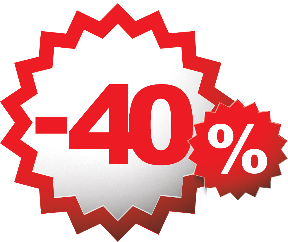 Скидка 40 Png (984x828), Png Download
