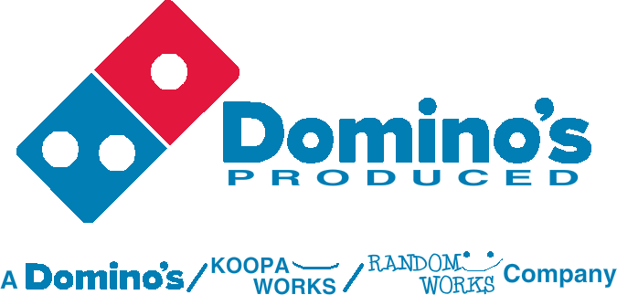 Dominos Produced Logo - Dominos Pizza Logo Png (675x323), Png Download