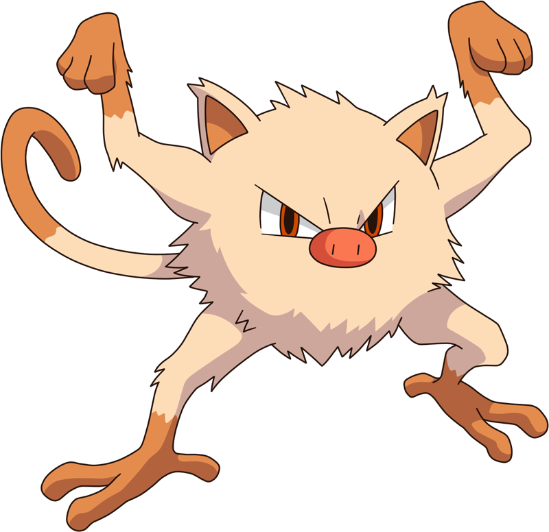 0 Yorum - Pokemon Mankey (800x776), Png Download