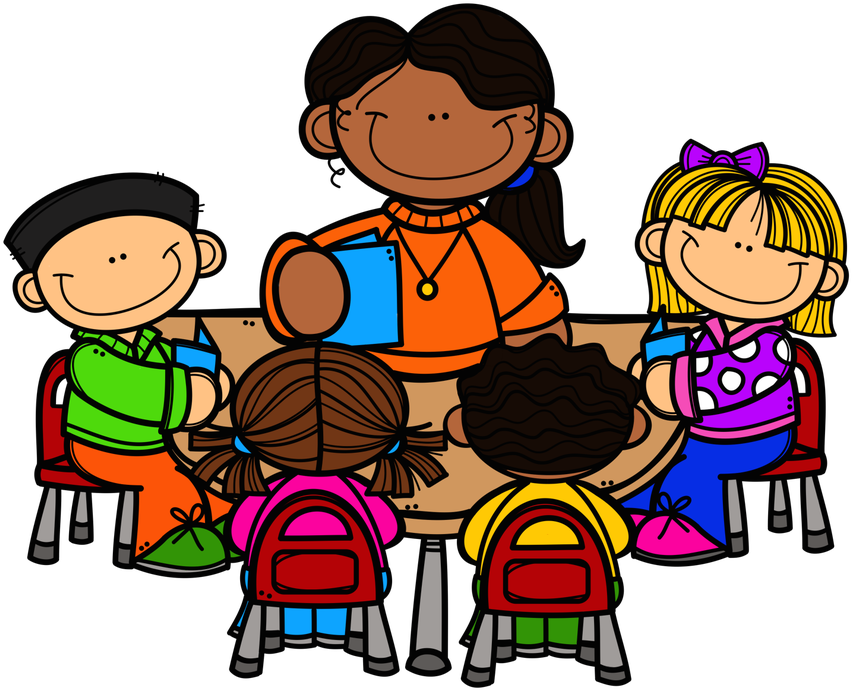 Monday Morning Teacher Svg Free Stock - Teacher Table Students Clipart (876x800), Png Download
