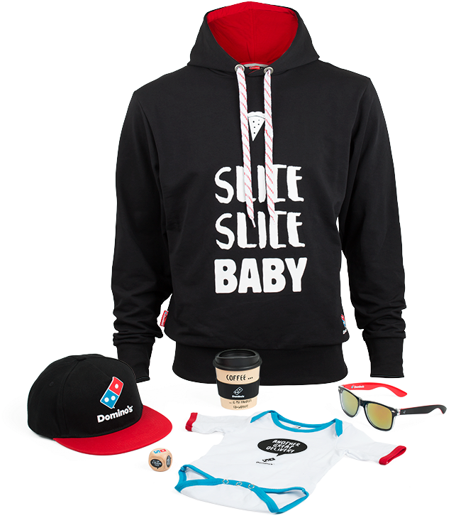Keiretsu Europe Has Designed These Merchandising Products - Dominos Merchandise (710x735), Png Download