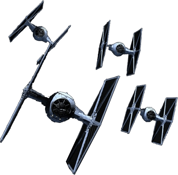 Tie Fighters Png Picture Stock - Tie Fighters Png (596x587), Png Download