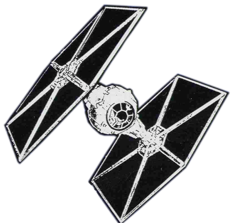 Tie Fighter Clipart 3 By Mercedes - Star Wars Cartoon Tie Fighters (460x444), Png Download