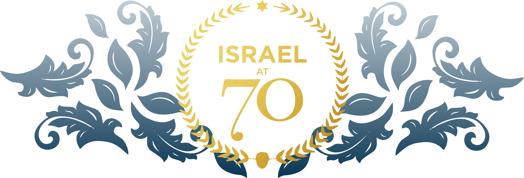 Celebrate 70 Years Of Israeli Independence Join The - Illustration (1800x611), Png Download