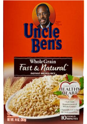Uncle Ben Carson's Ready Rice - Uncle Ben's Instant Whole Grain Brown Rice - 14 Oz (400x400), Png Download
