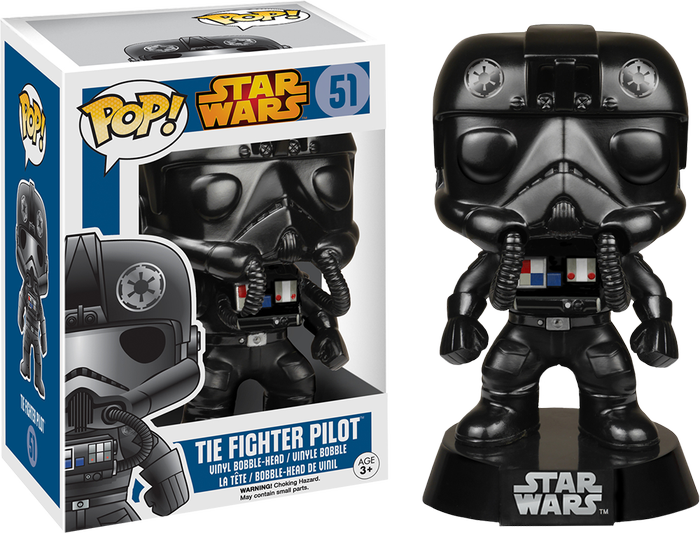 Tie Fighter Pilot - Pop Star Wars Tie Fighter Pilot Funko (480x366), Png Download