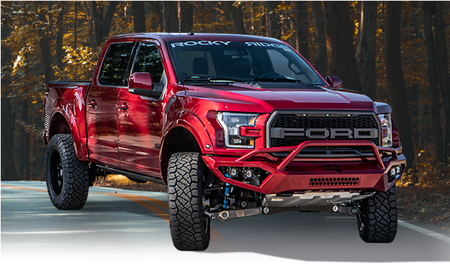 Shop By Vehicle - Rocky Ridge Ford Raptor (640x400), Png Download