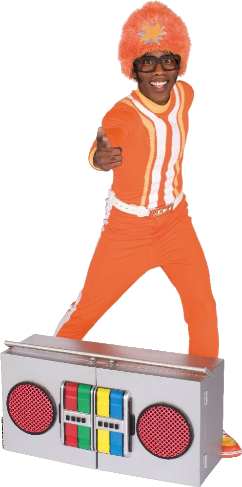 Dj Lance - Yo Gabba Gabba Png (562x1098), Png Download