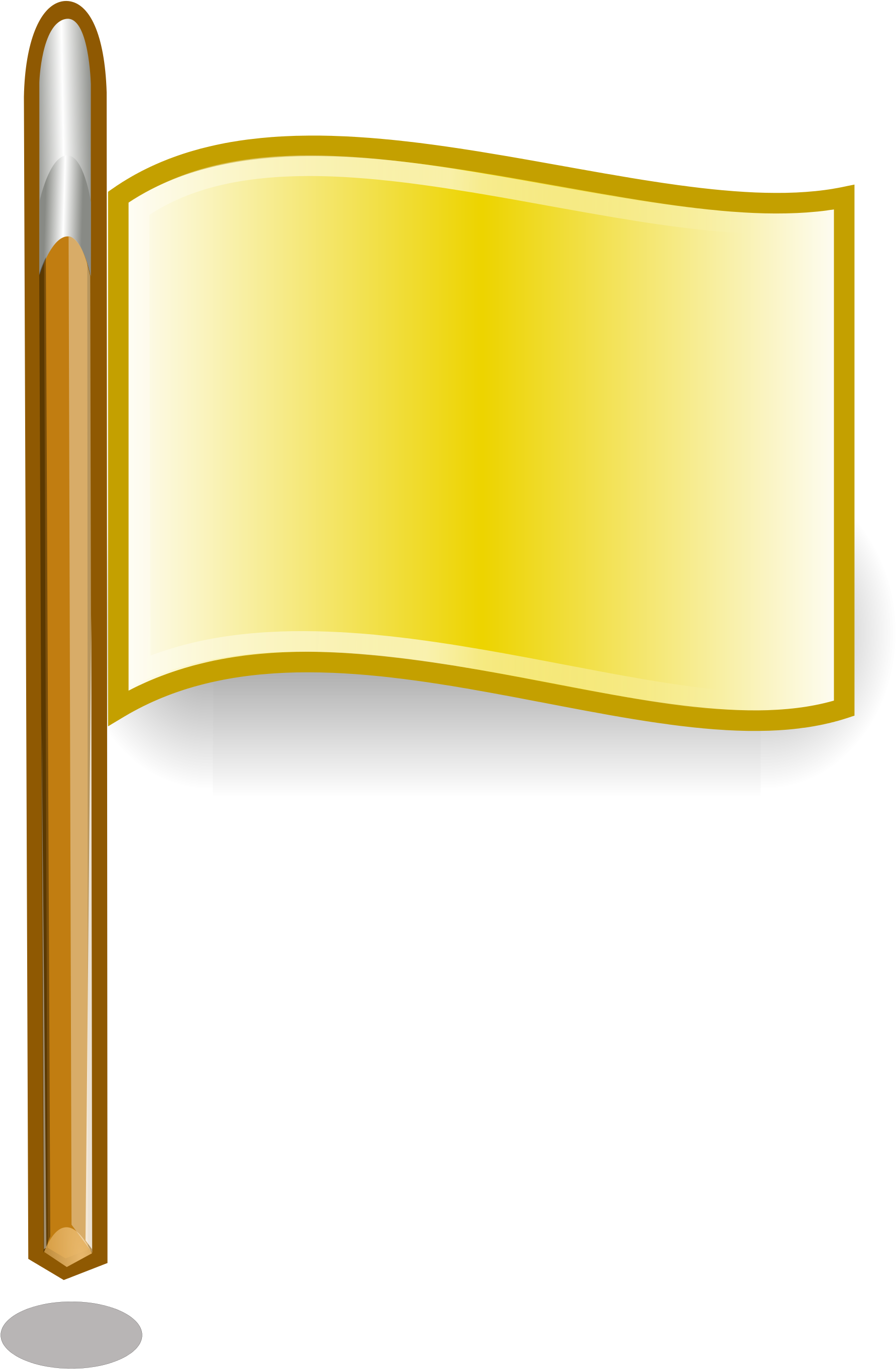 Free Icons Png - Yellow Flag Clip Art (720x720), Png Download