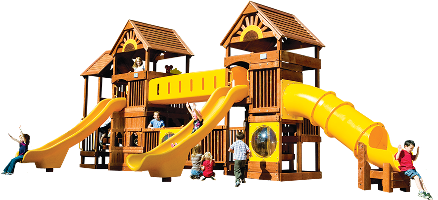 Commercial Playground Equipment - Transparent Background Playground Png (892x447), Png Download