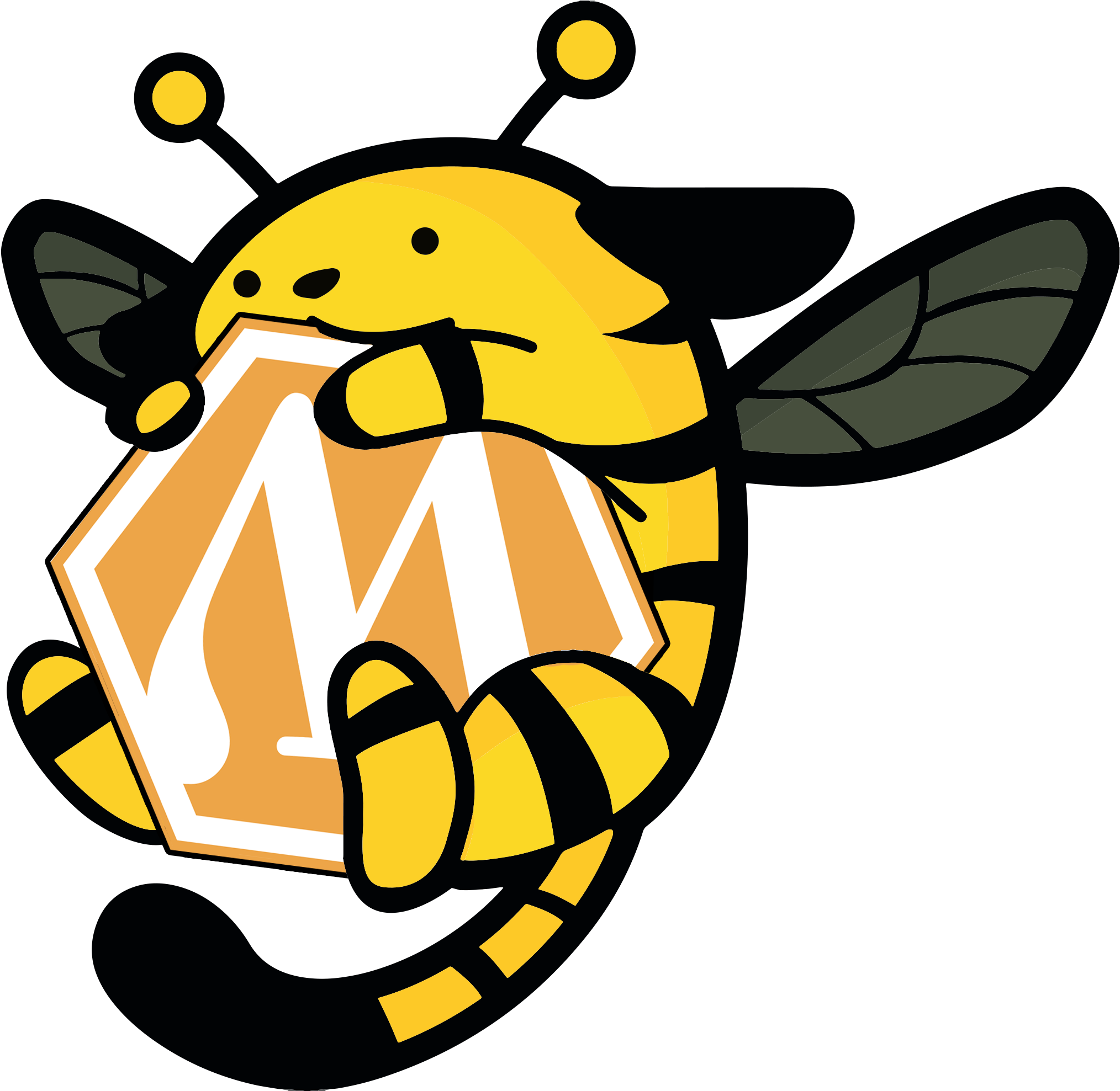 Hex Bee Wapuu - Manchester (2298x2299), Png Download
