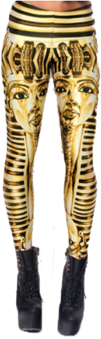 E282 Nouvelle Egypte Vintage Cheshire Cat King Tut (500x500), Png Download