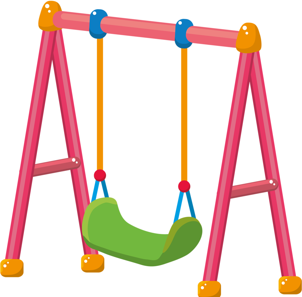 Parks & Recreation School Clipart, Clipart Boy, Outdoor - Swing Clipart Png (1024x1015), Png Download