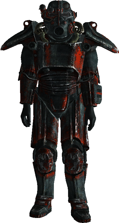 Fo3 Outcast Power Armor - Fallout 3 Outcast (480x783), Png Download