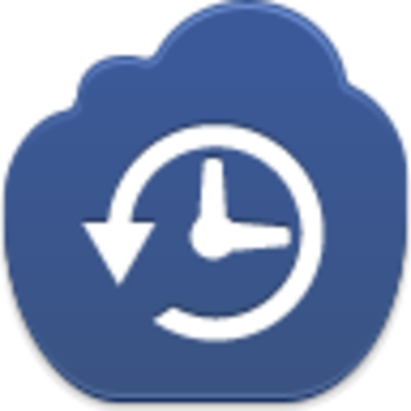 Time Machine Icon Small (600x600), Png Download